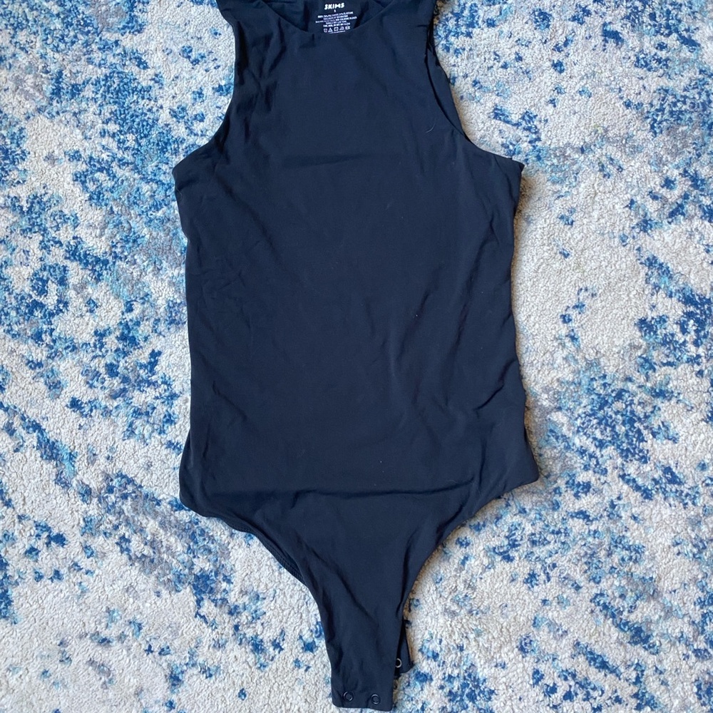 Skims Black Body Suit